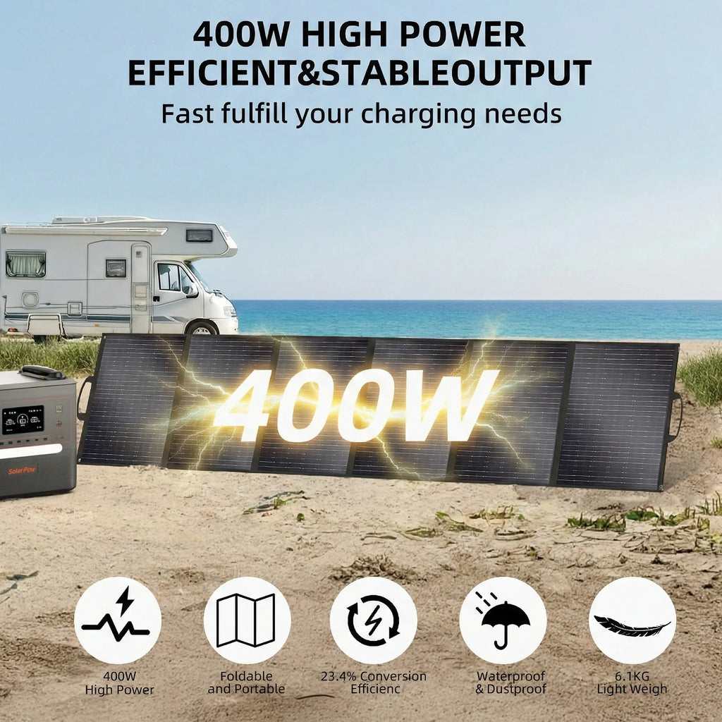400W Foldable Solar Panel