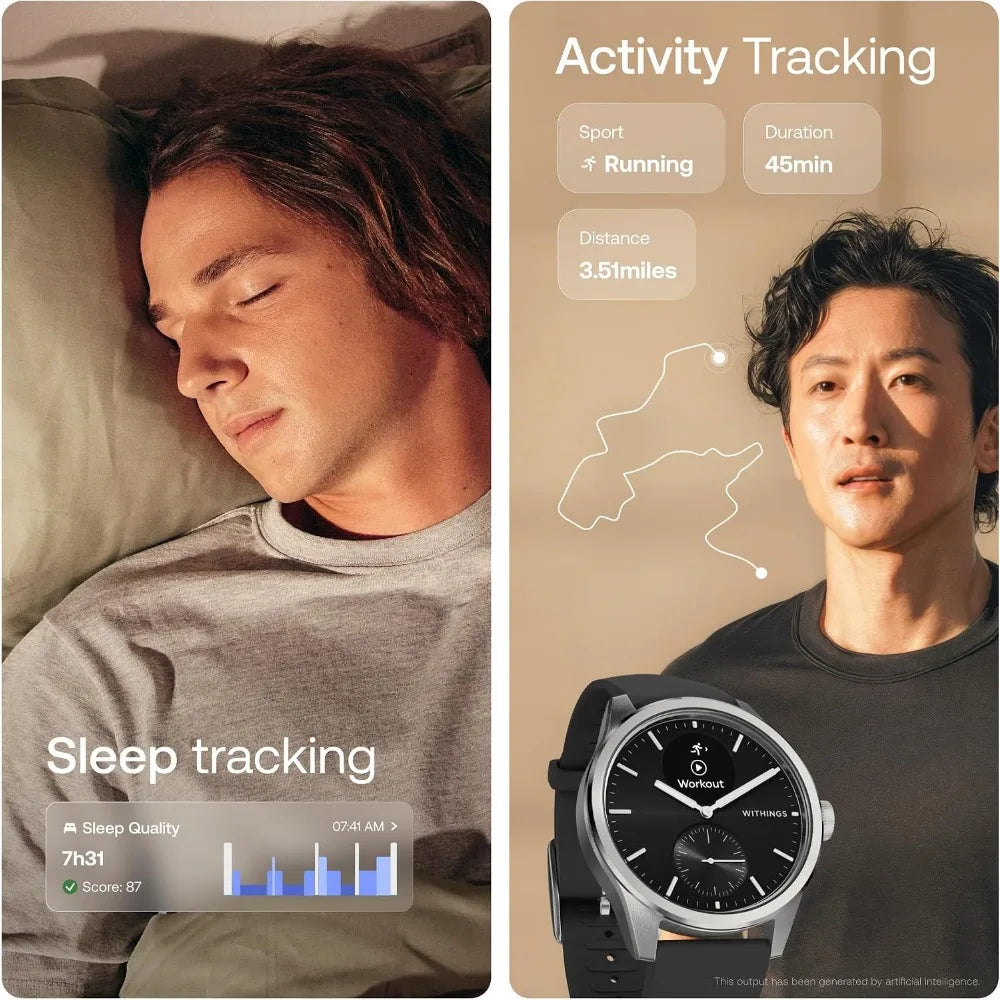 Hybrid Tracking Smart Watch