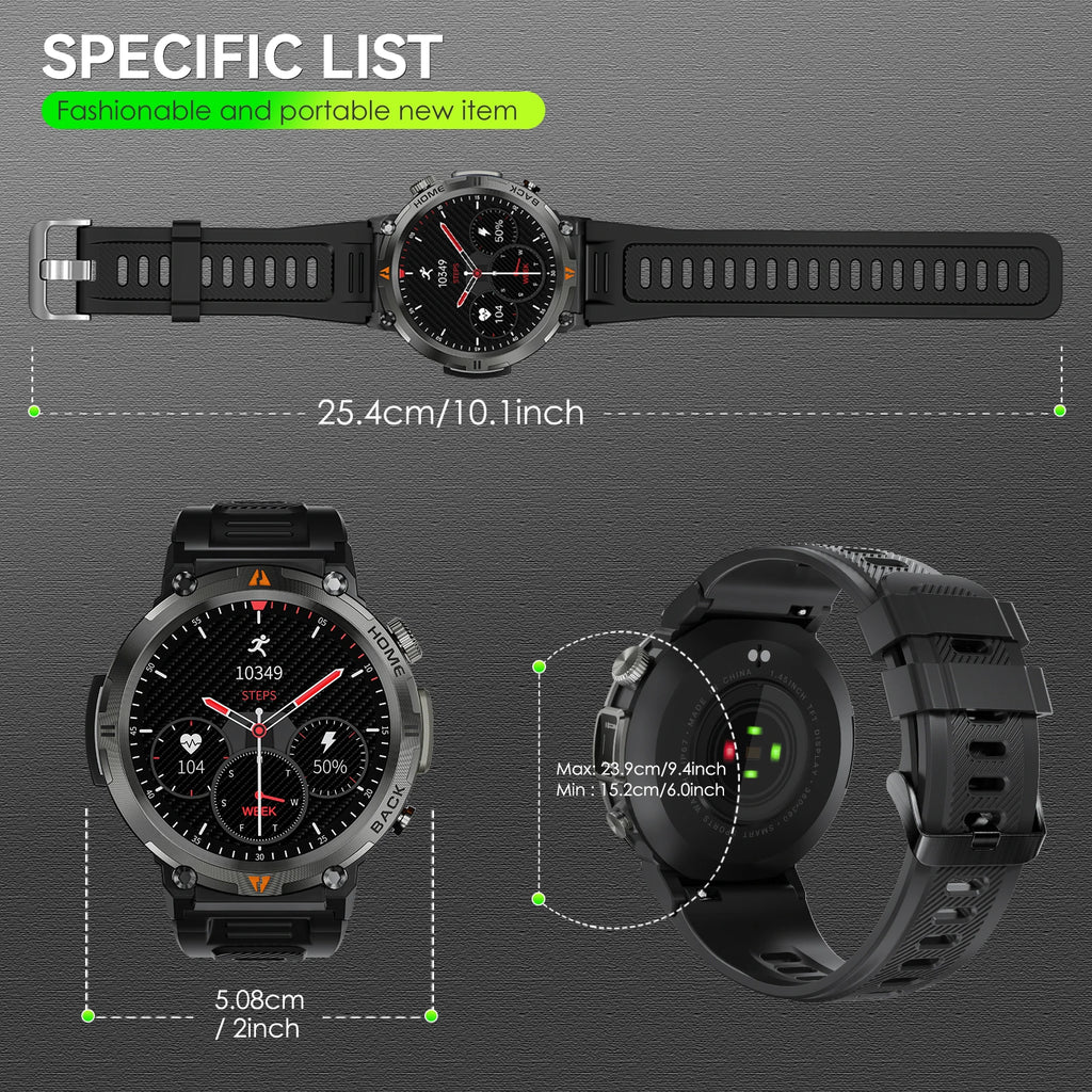 Bluetooth Call Smartwatch for Men