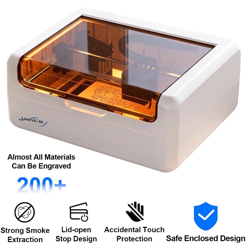 Blue Metal Laser Engraver