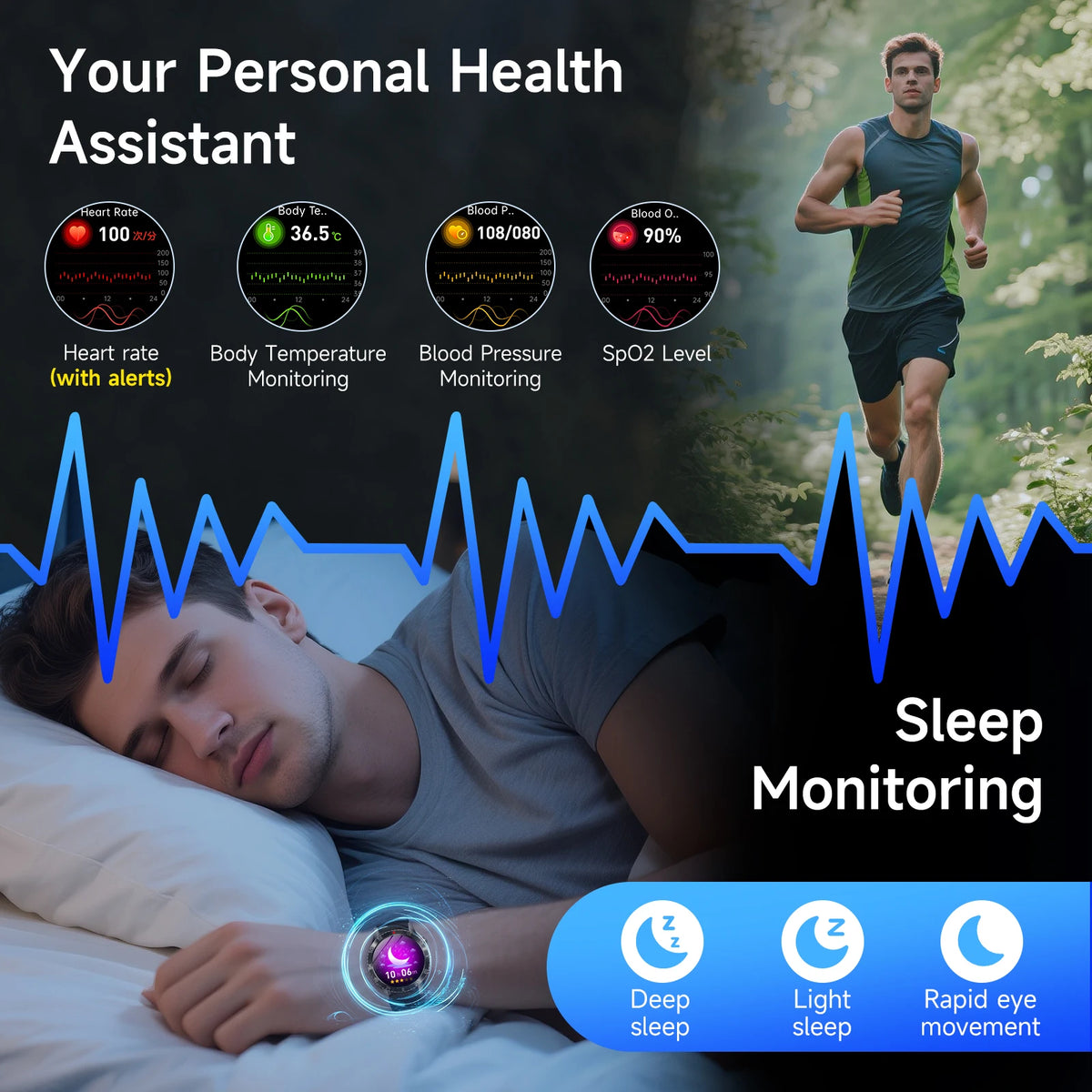 Health Diagnosis Smart Watch