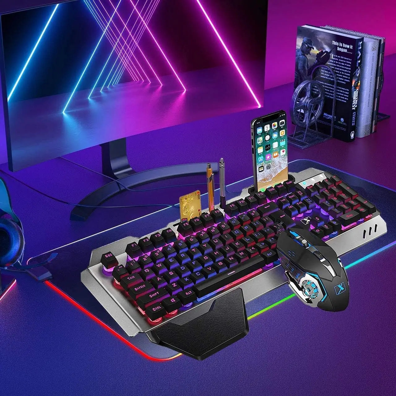Gaming Keyboard Combo with Mouse