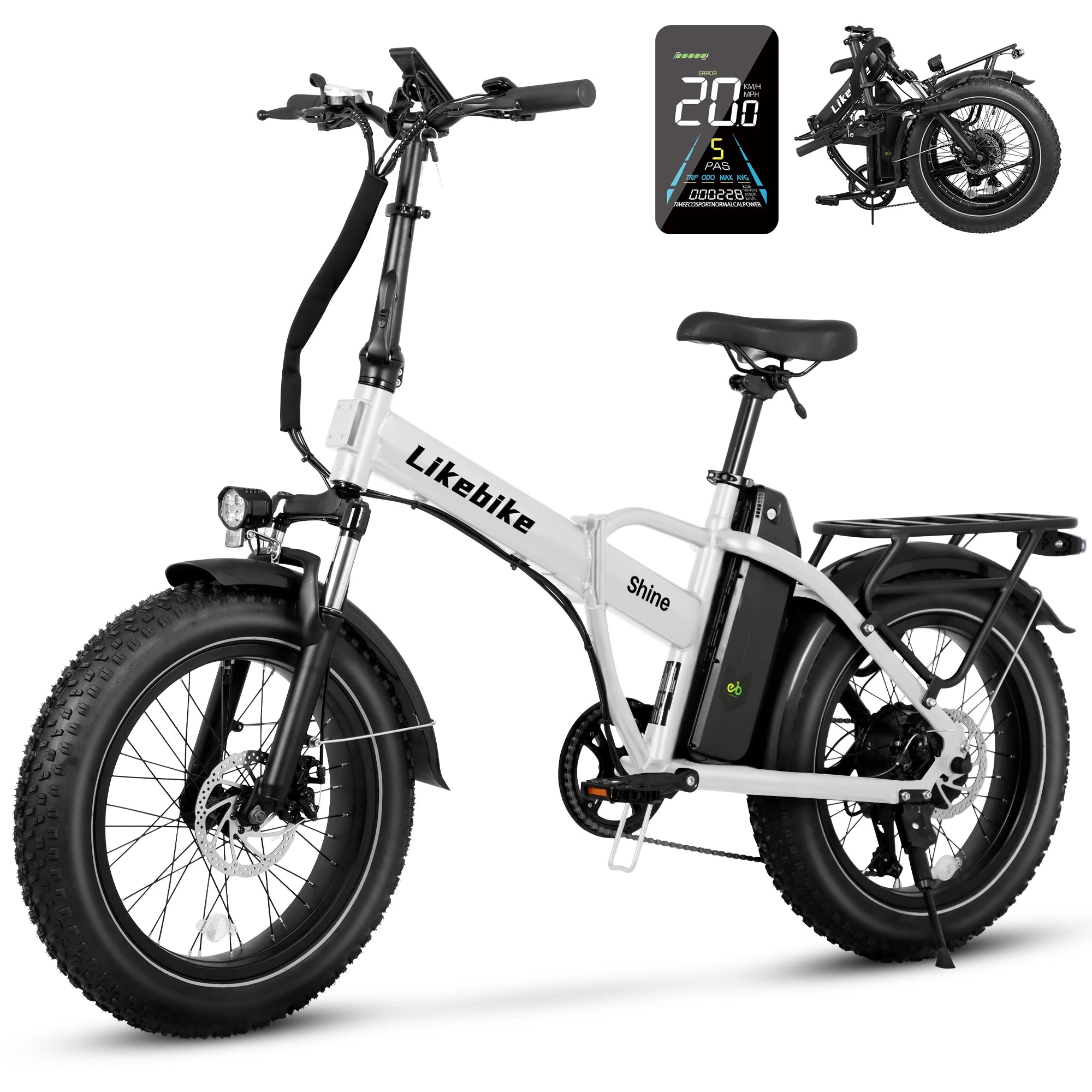 Foldable  Fat Tires Electric Bicycle
