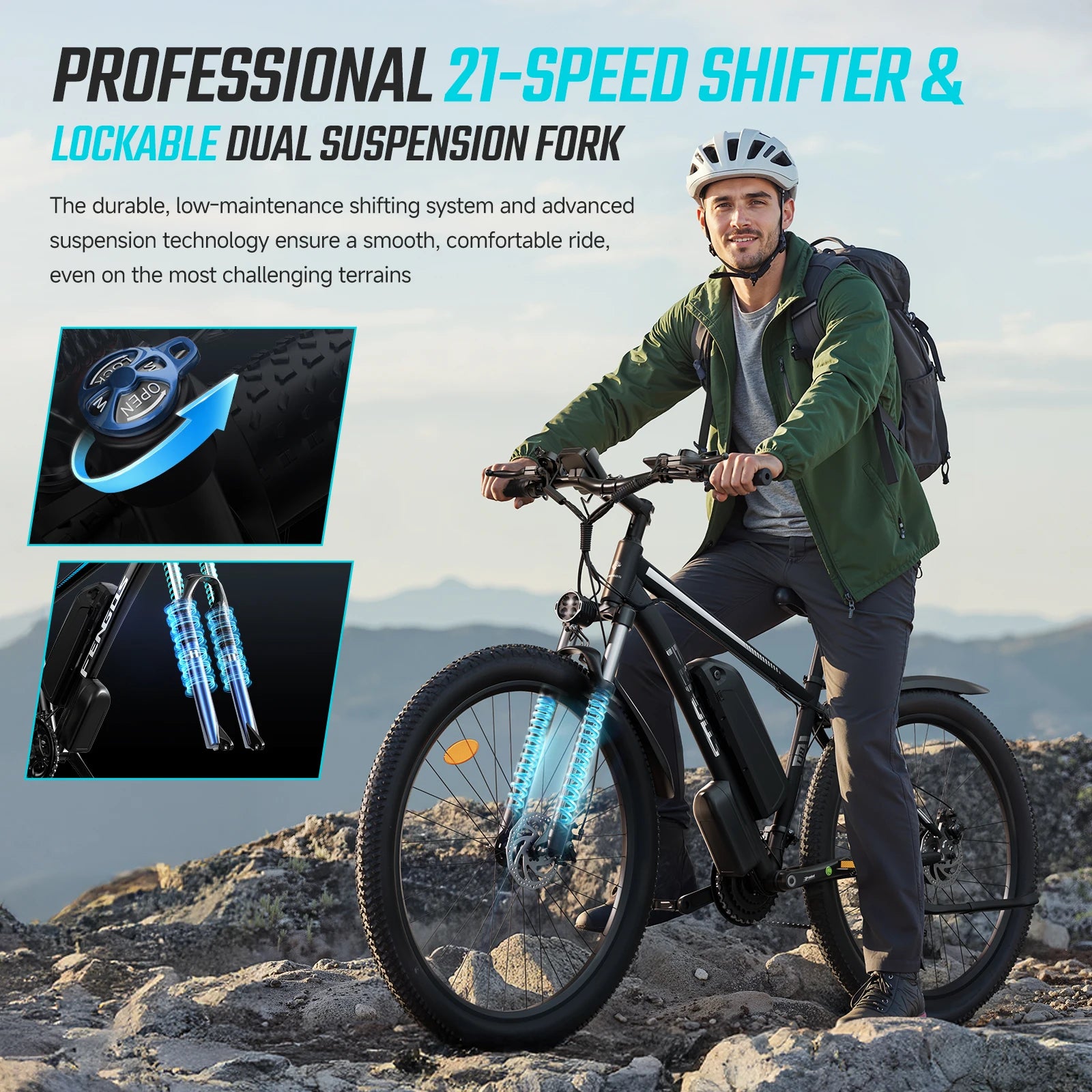 2000W Dual Motor Electric Bicycle