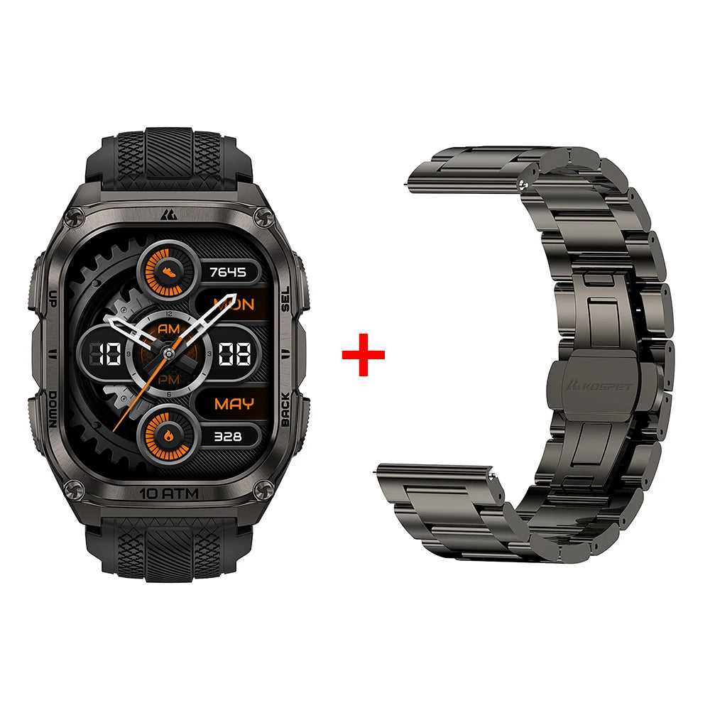 Stainless Steel Waterproof Smart Watch