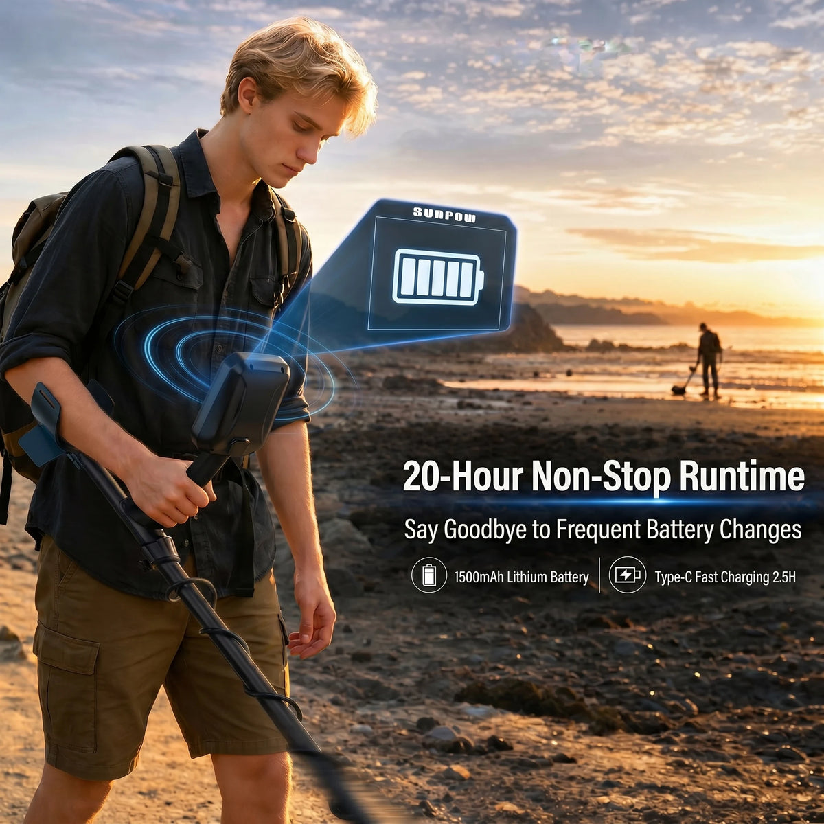 Professional Metal Detector for Adults