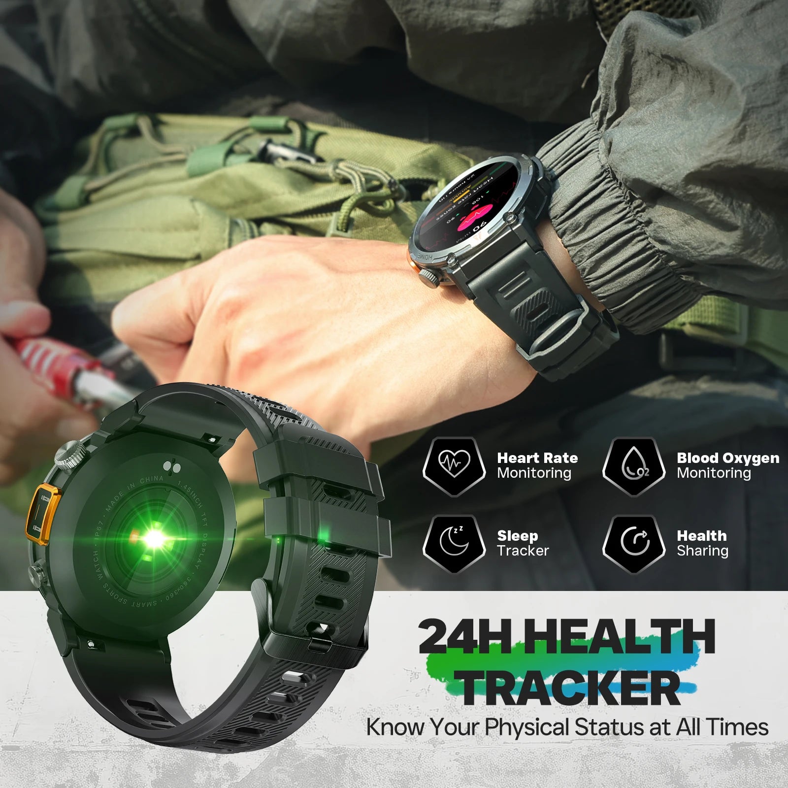 Bluetooth Call Smartwatch for Men