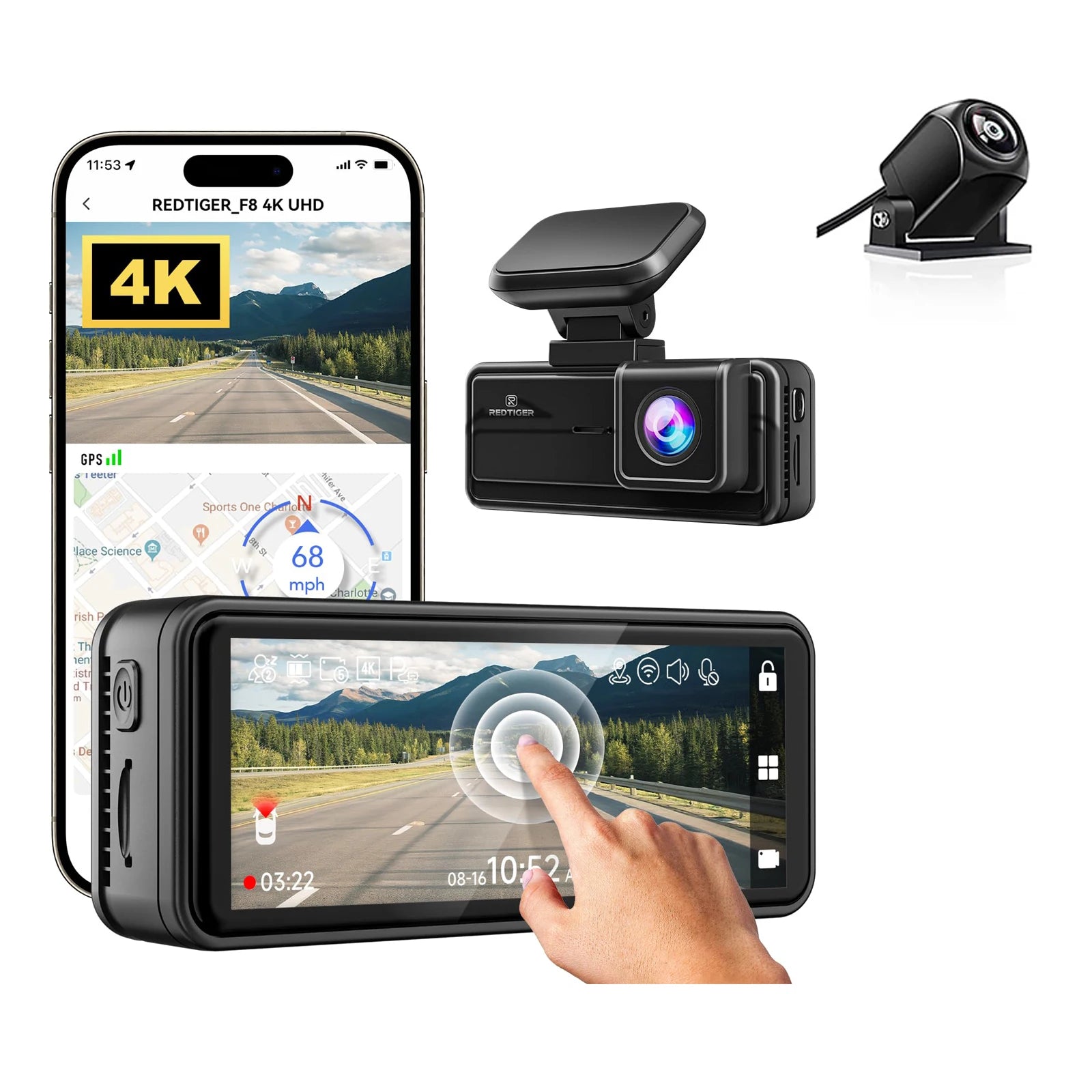 Dash Cam with Night Vision