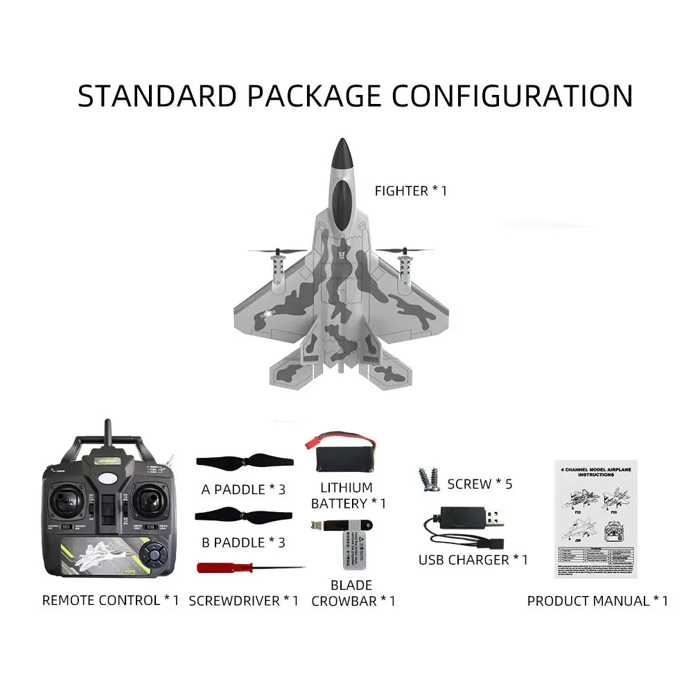 F22 Remote Control Stunt Airplane