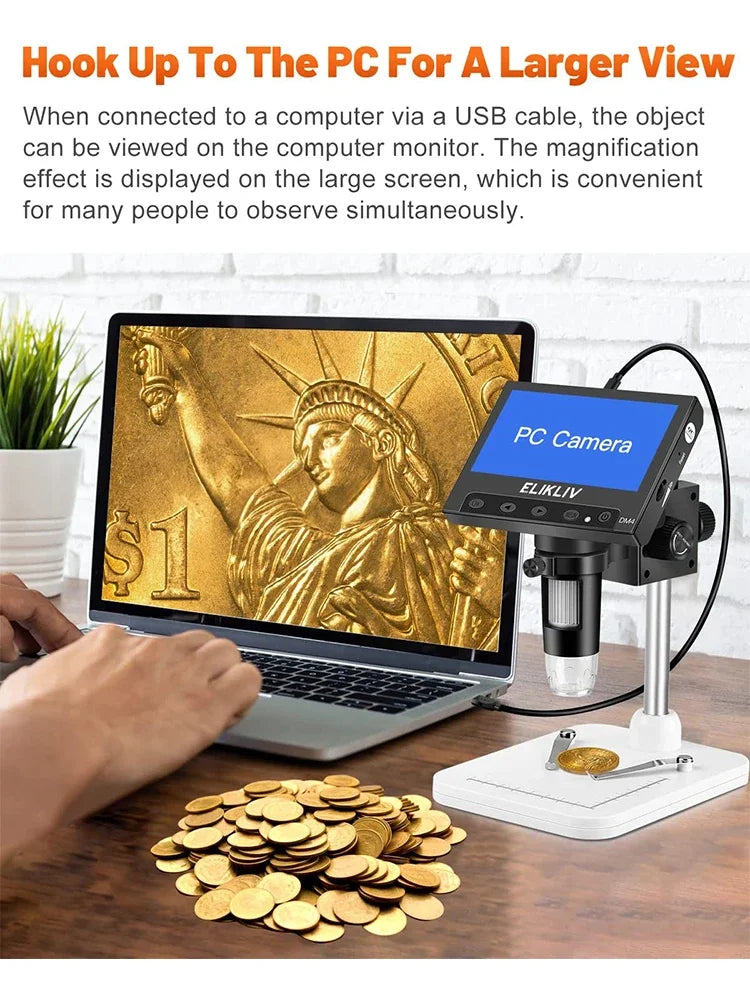 1000x LCD Digital Microscope