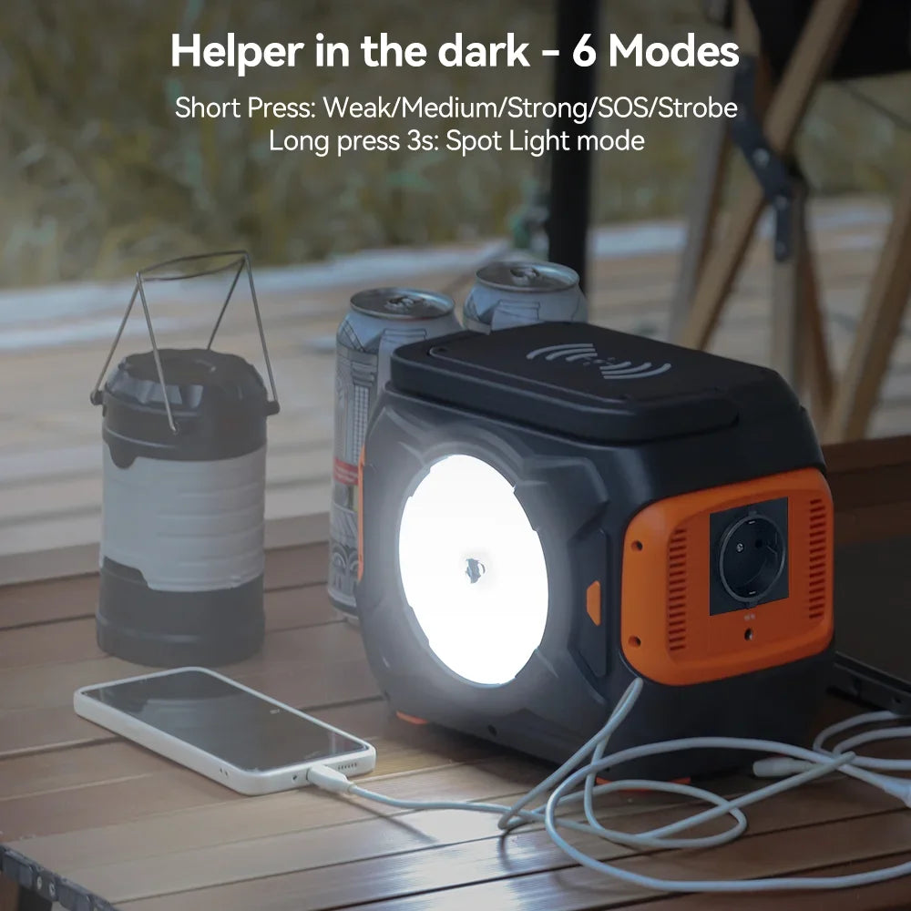 100W Portable Solar Generator