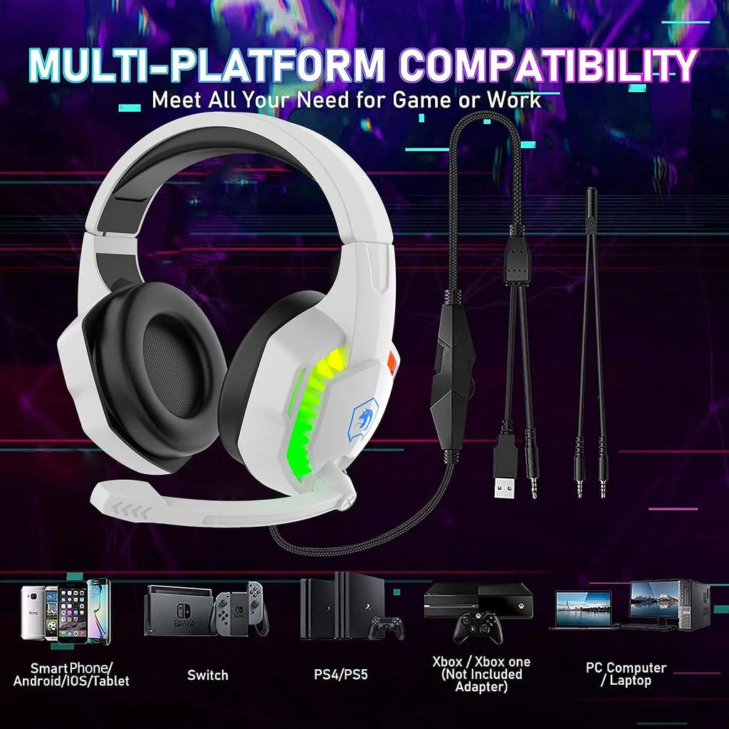 4 in 1 Gaming Set Keyboard&Mouse&Headset&Mouse Pad