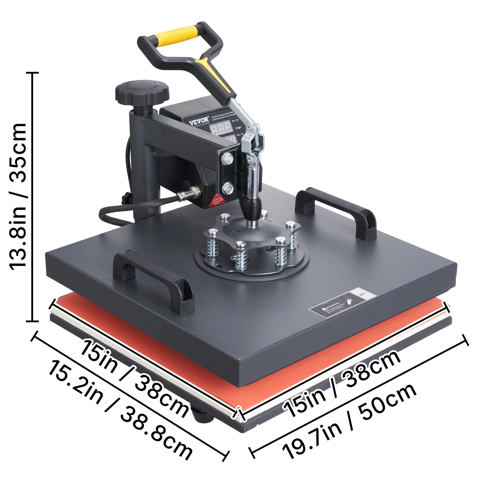 Multi-functional Heat Press w/360° Swing-Away