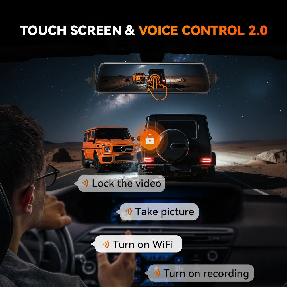Dash Cam With Voice Control