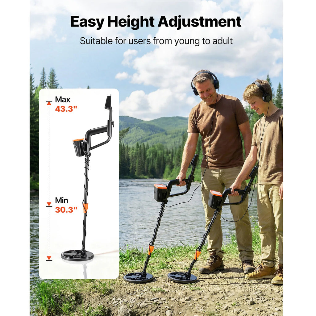 Metal Detector With Headphones