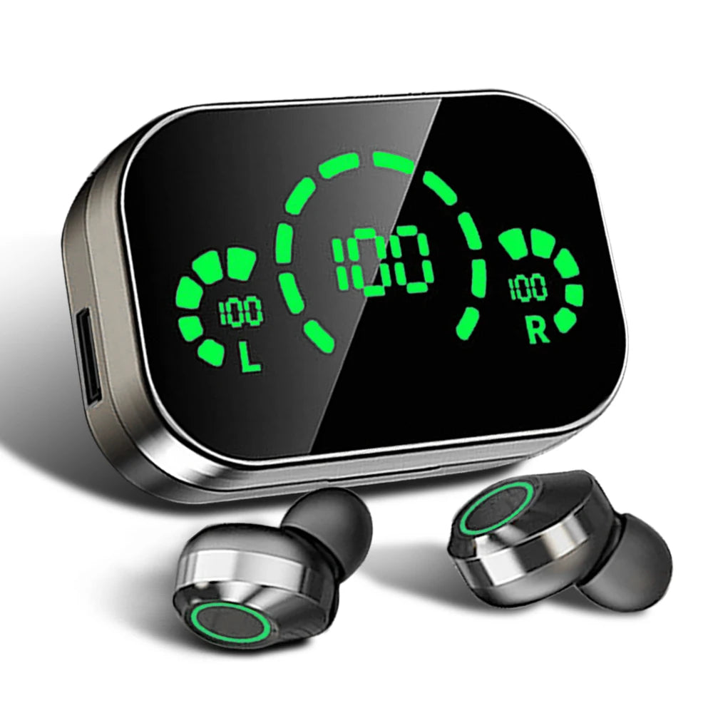 Wireless Bluetooth Earbuds With Built-in Microphone