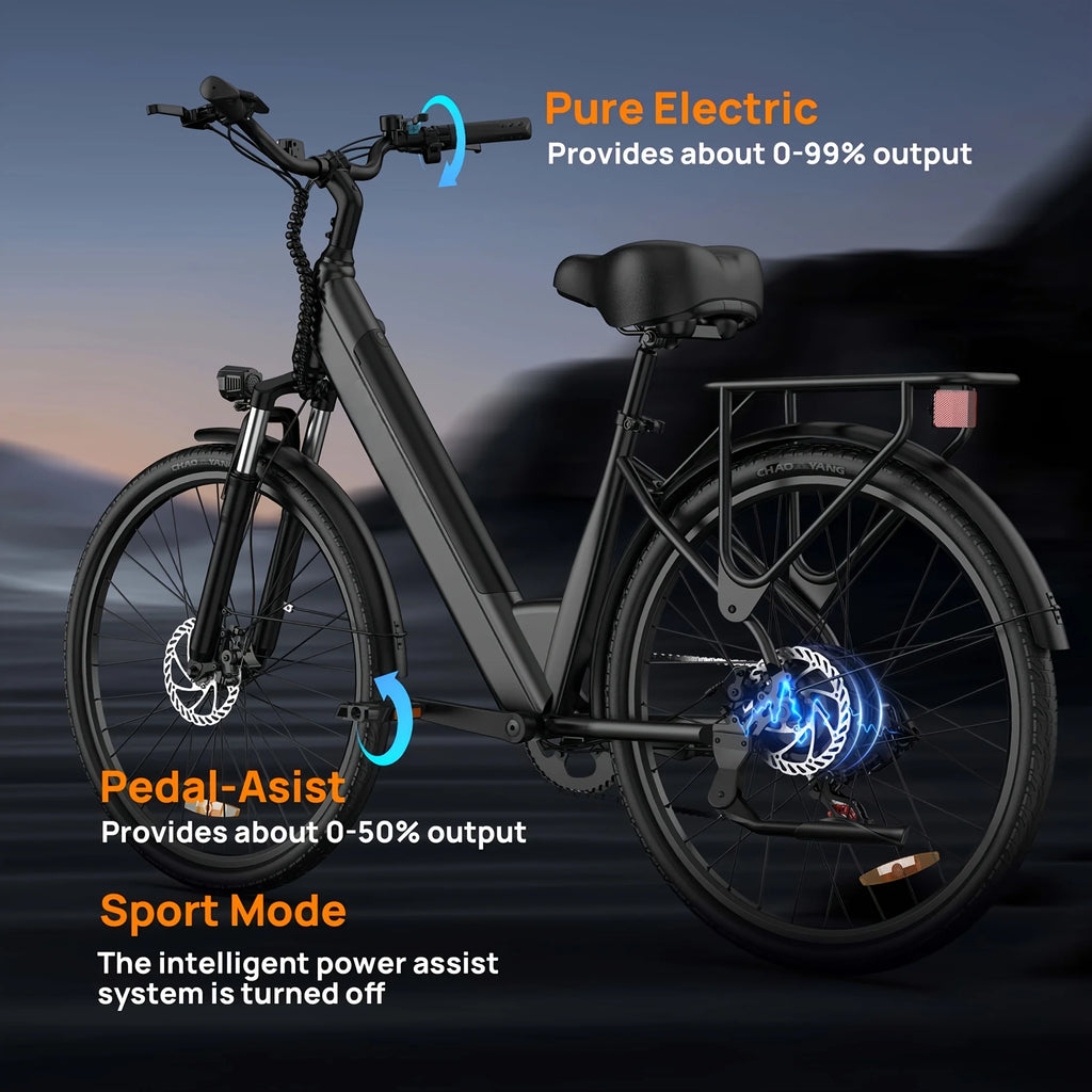 7-Speed Electric Bike