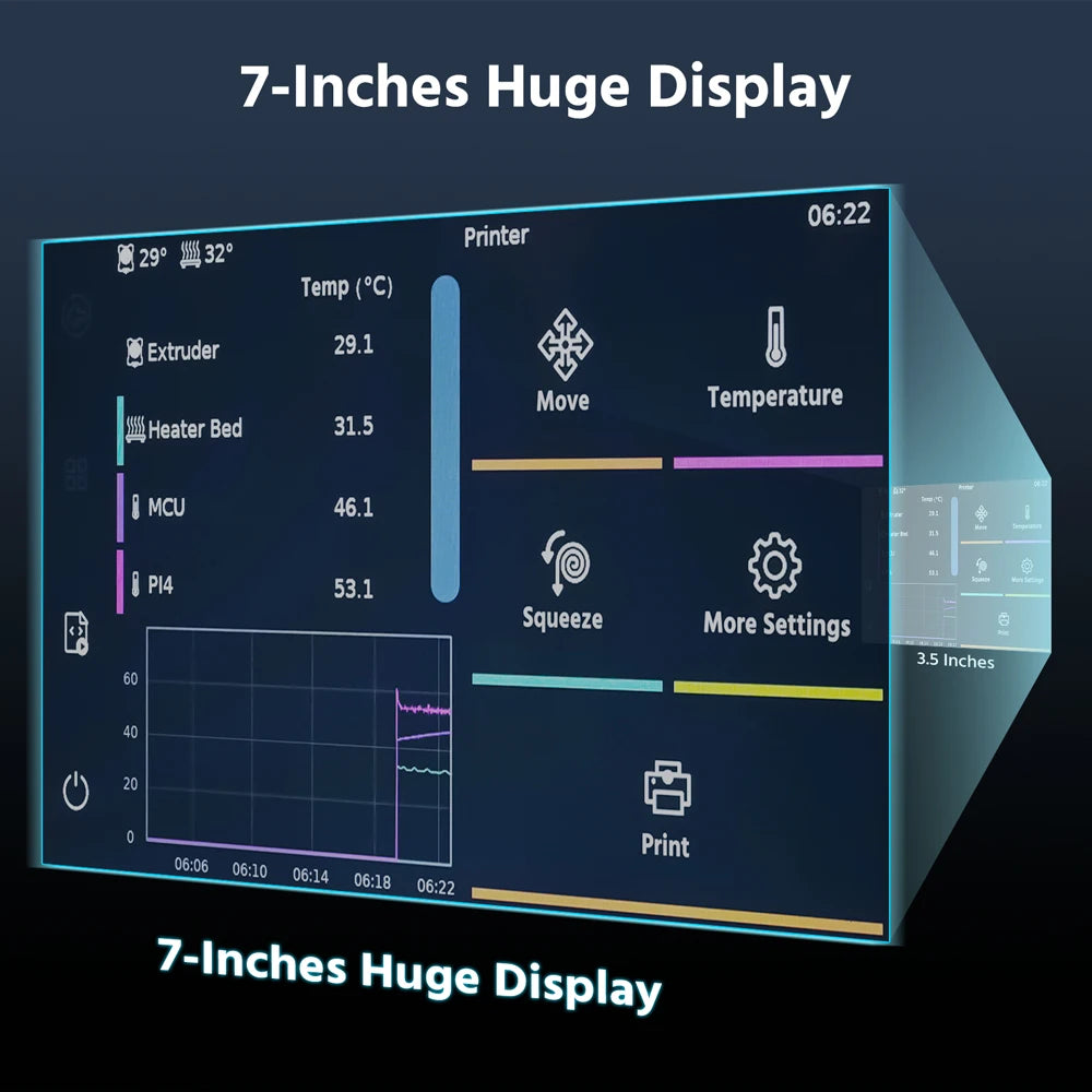 TRONXY VEHO 800 New upgrade VEHO 800 PRO 3D Printer Huge Print Size 800*800*800mm Auto leveling CoreXY Structure Direct Extruder