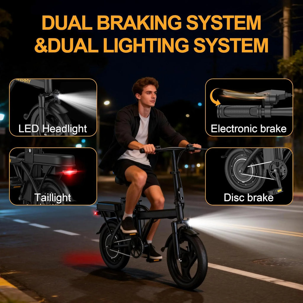 500w Foldable Electric Bike