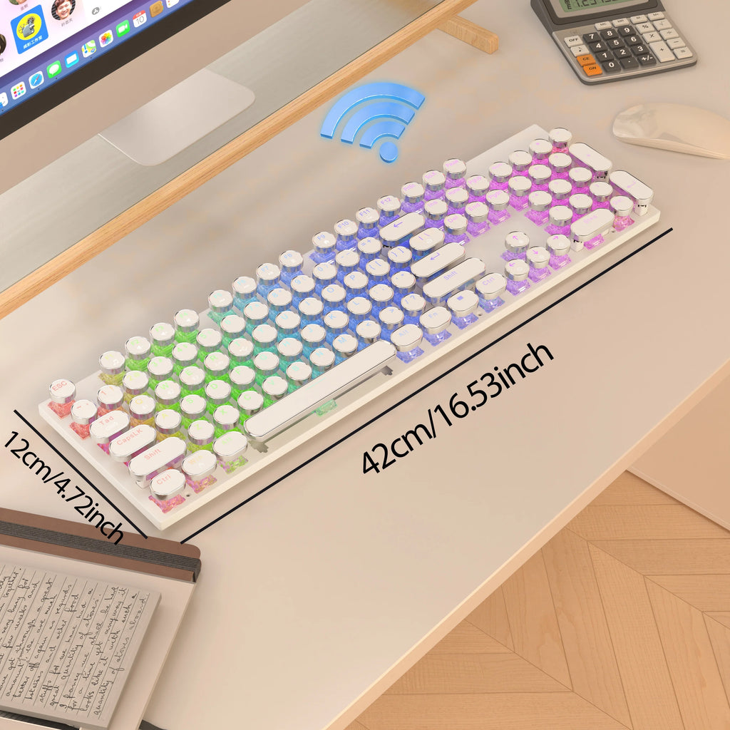 Wireless Punk Mechanical Keyboard