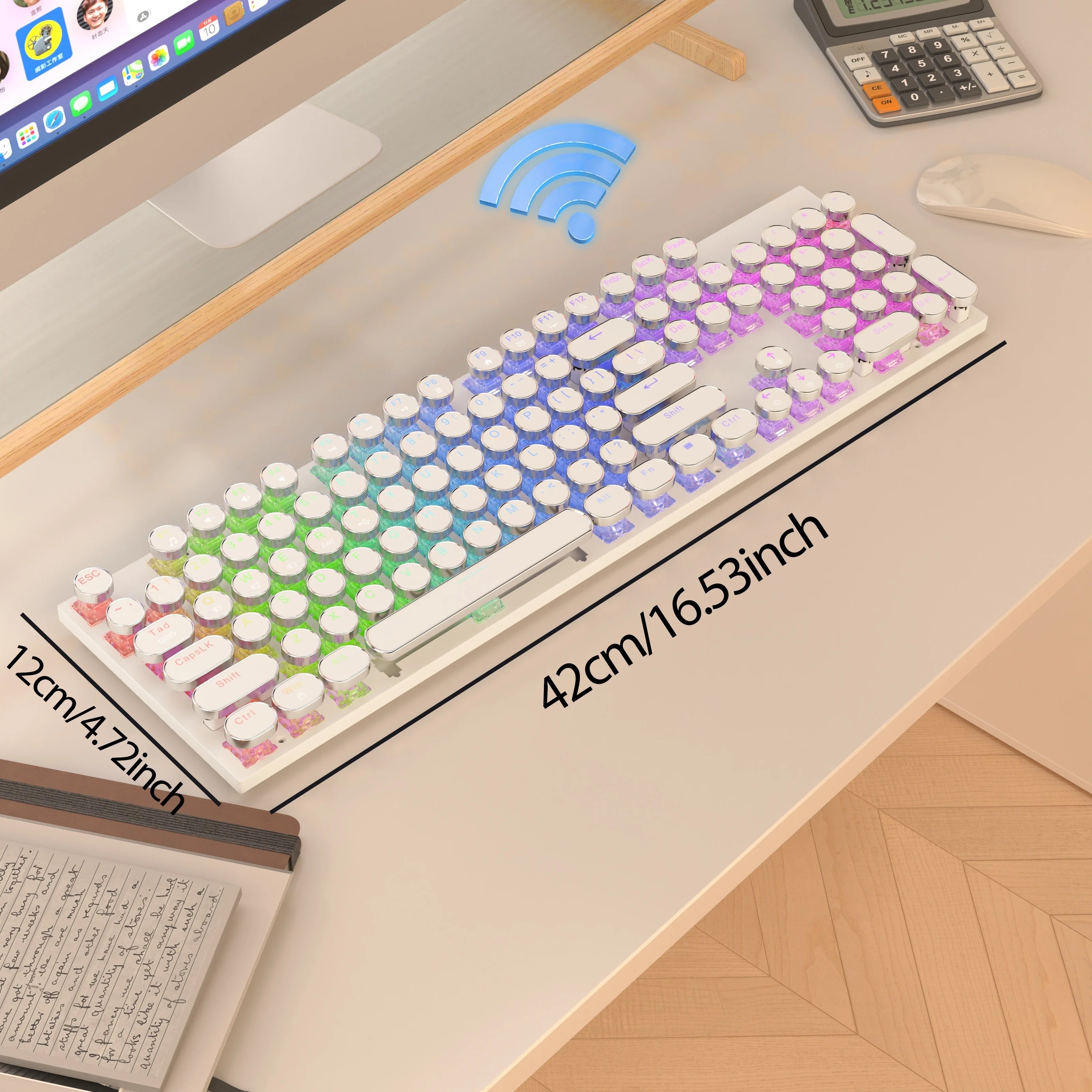 Wireless Punk Mechanical Keyboard