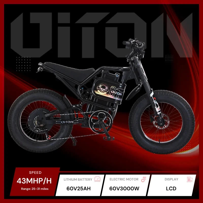 3000W High Power Electric Bike