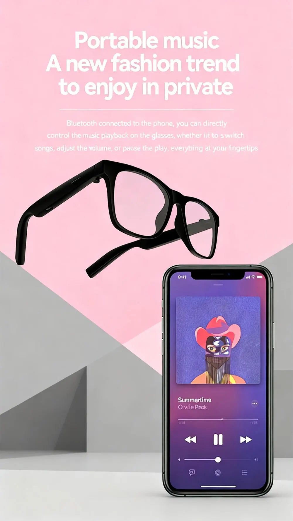 Smart Glasses With Hands-Free Calling