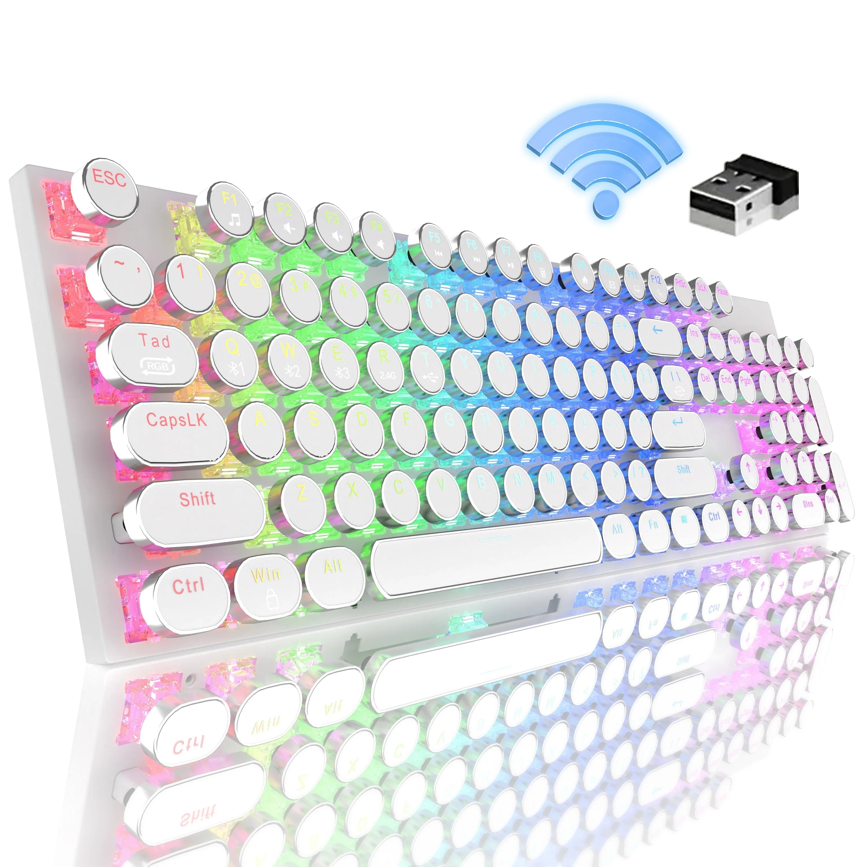 Wireless Punk Mechanical Keyboard