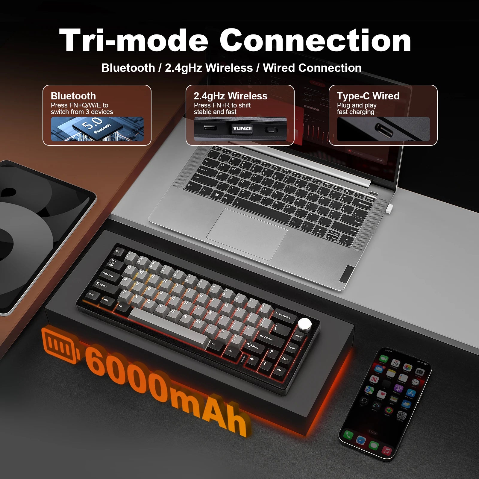 Wireless Mechanical Keyboard