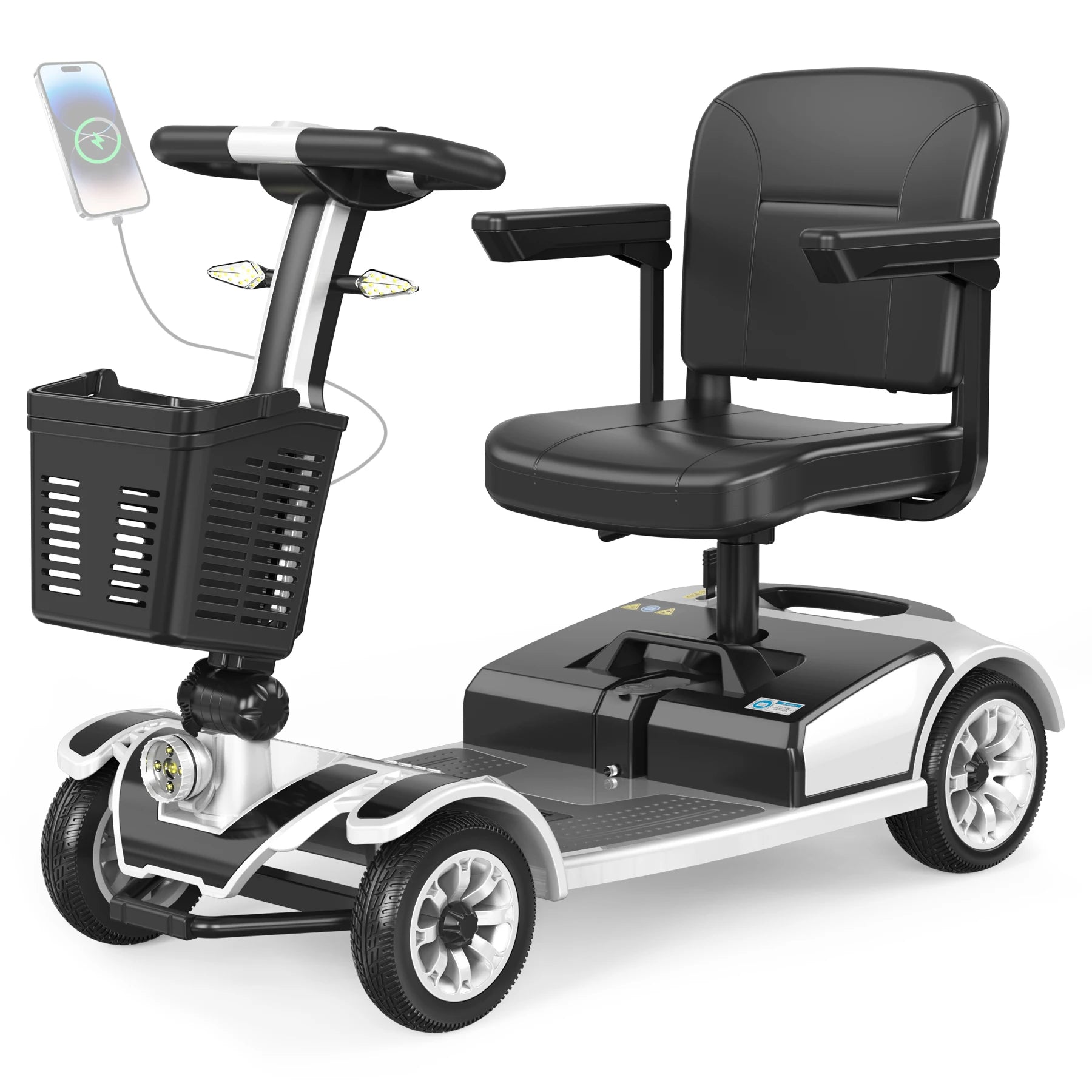 Foldable 4-Wheel Mobility Scooter