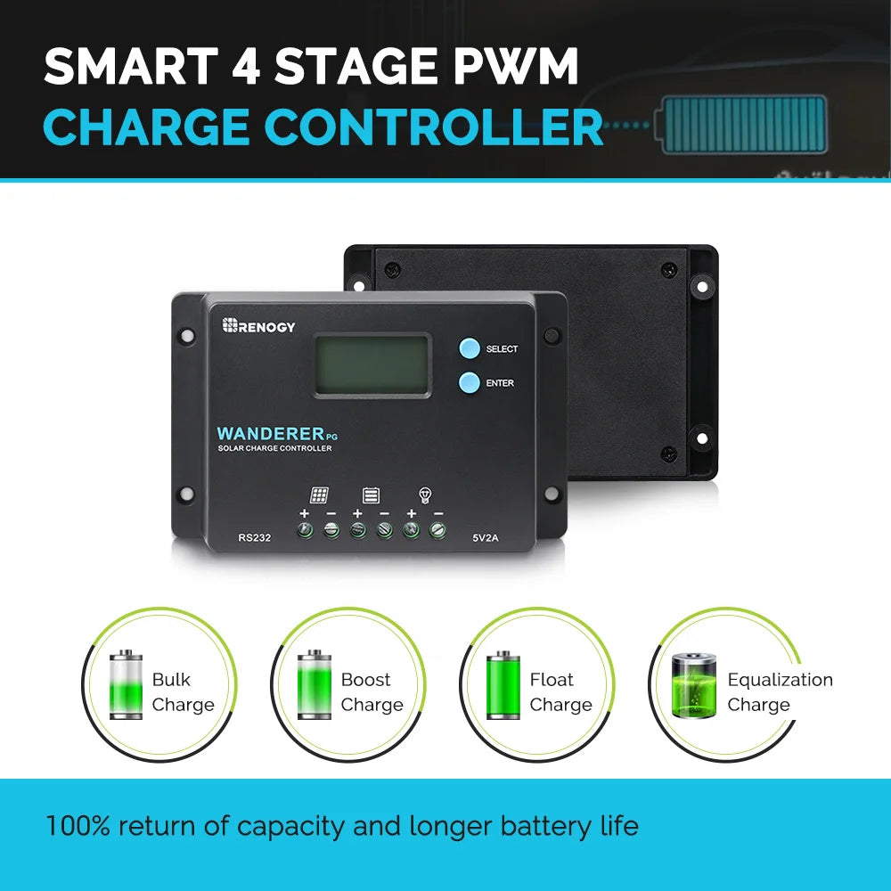 Compact Solar Charge Controller