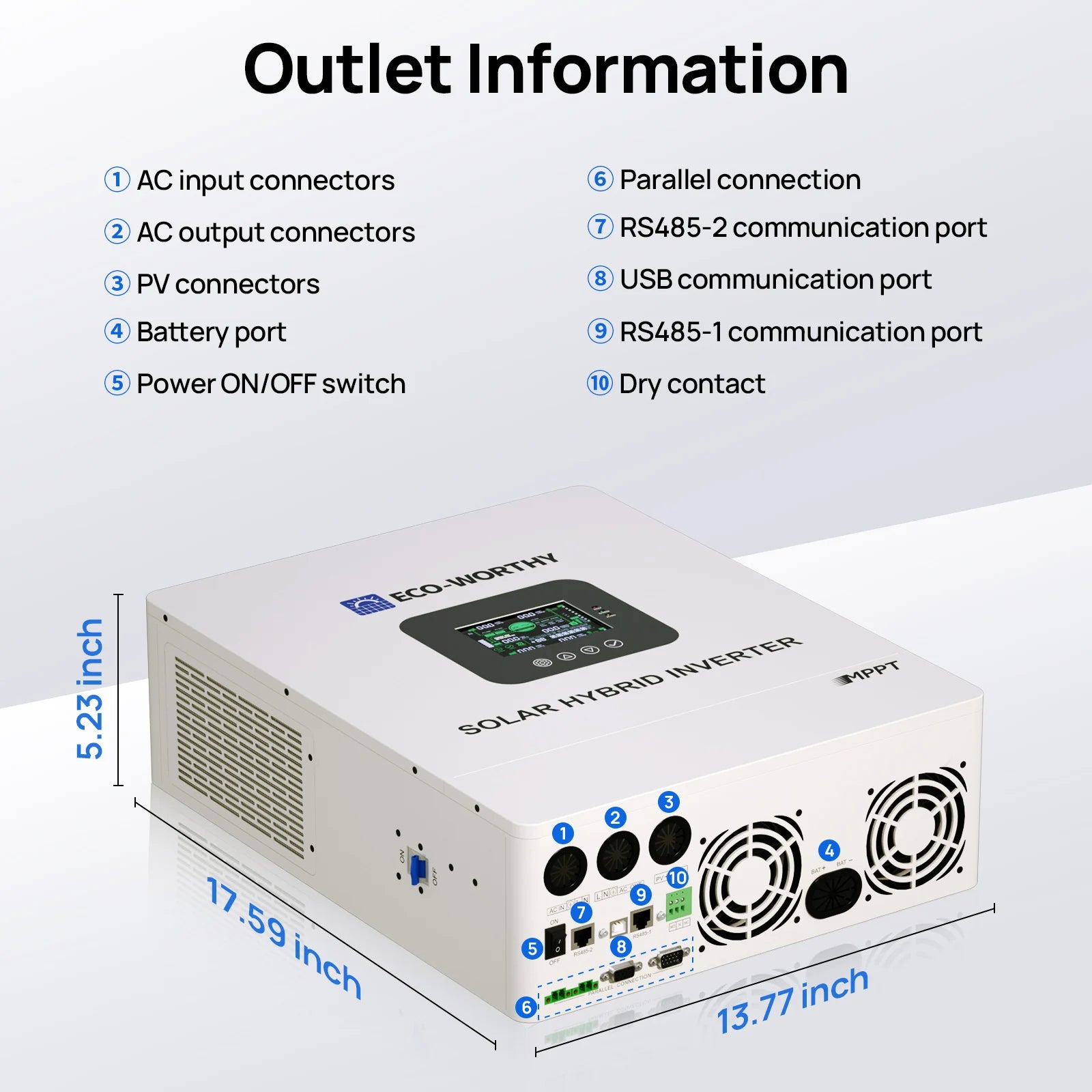 5000w  Off-grid Power Inverter