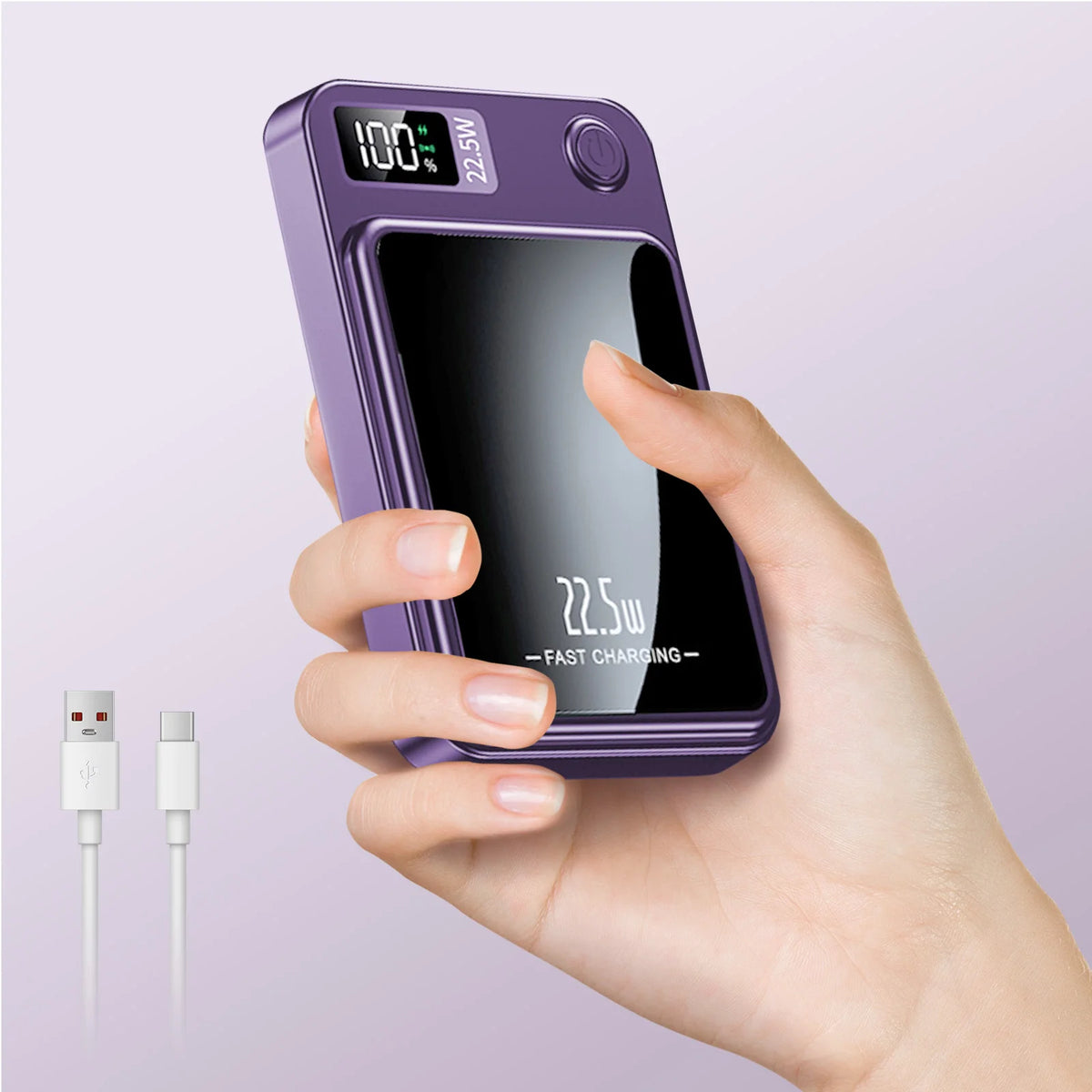 Wireless Magnetic Portable Power Bank