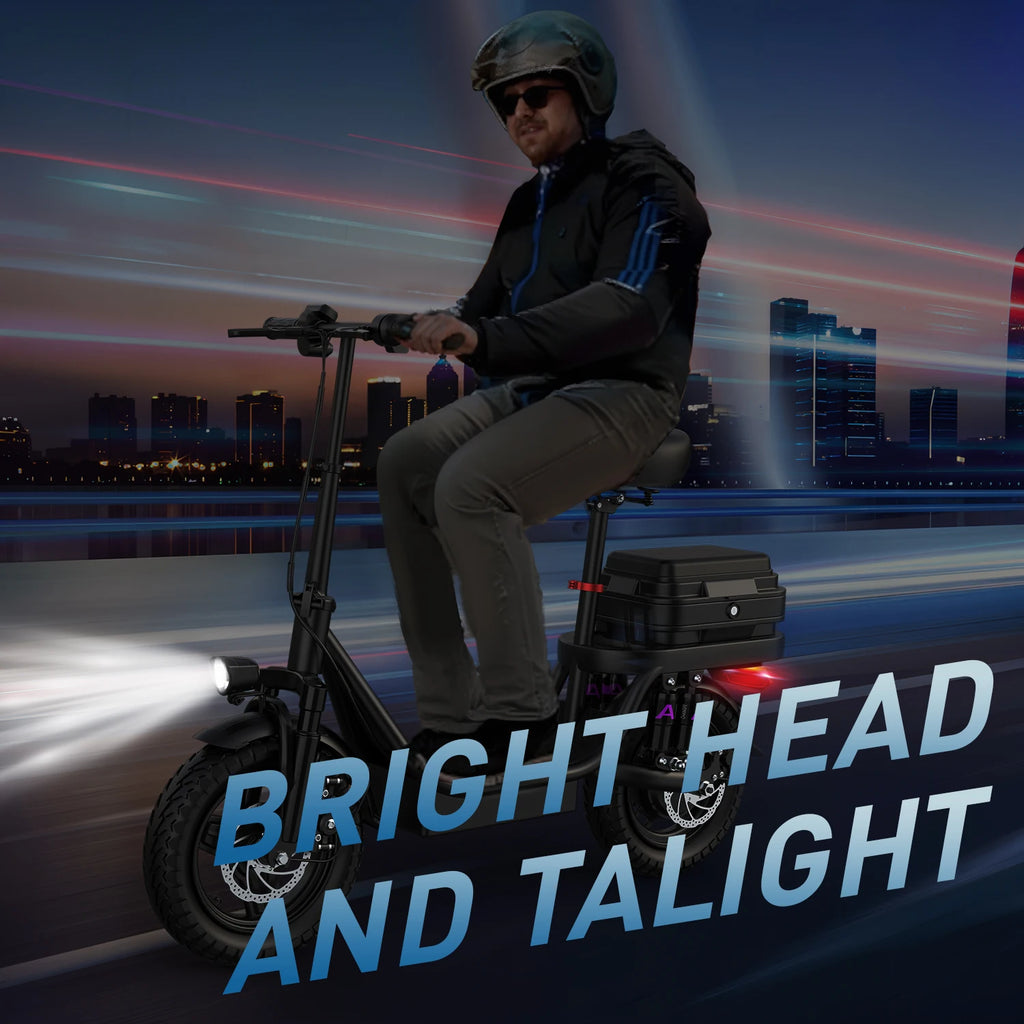 Folding Electric Scooter With 14" Tires