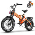 20” 2000W Fat Tire E Bicycle