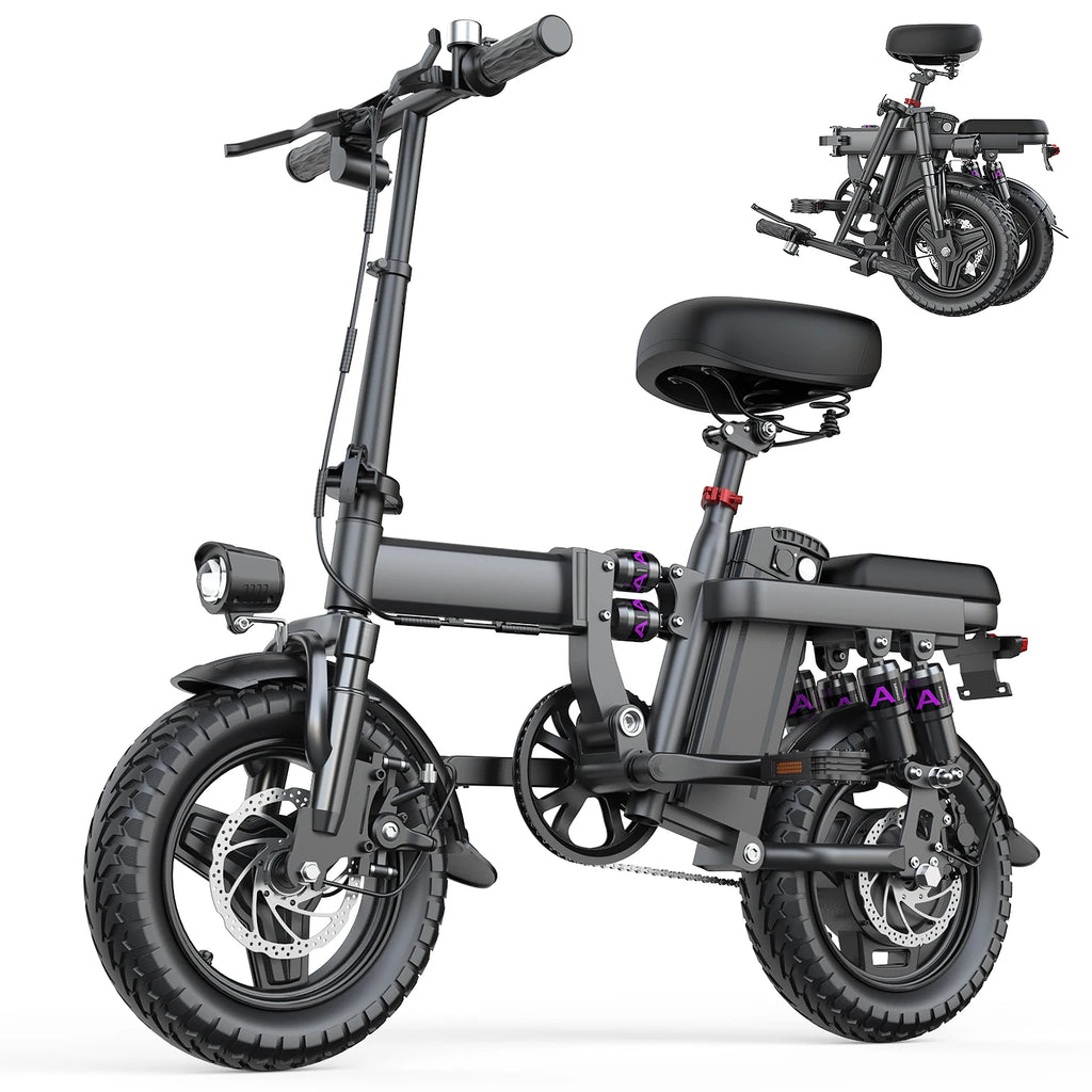 500w Foldable Adult Electric Bike