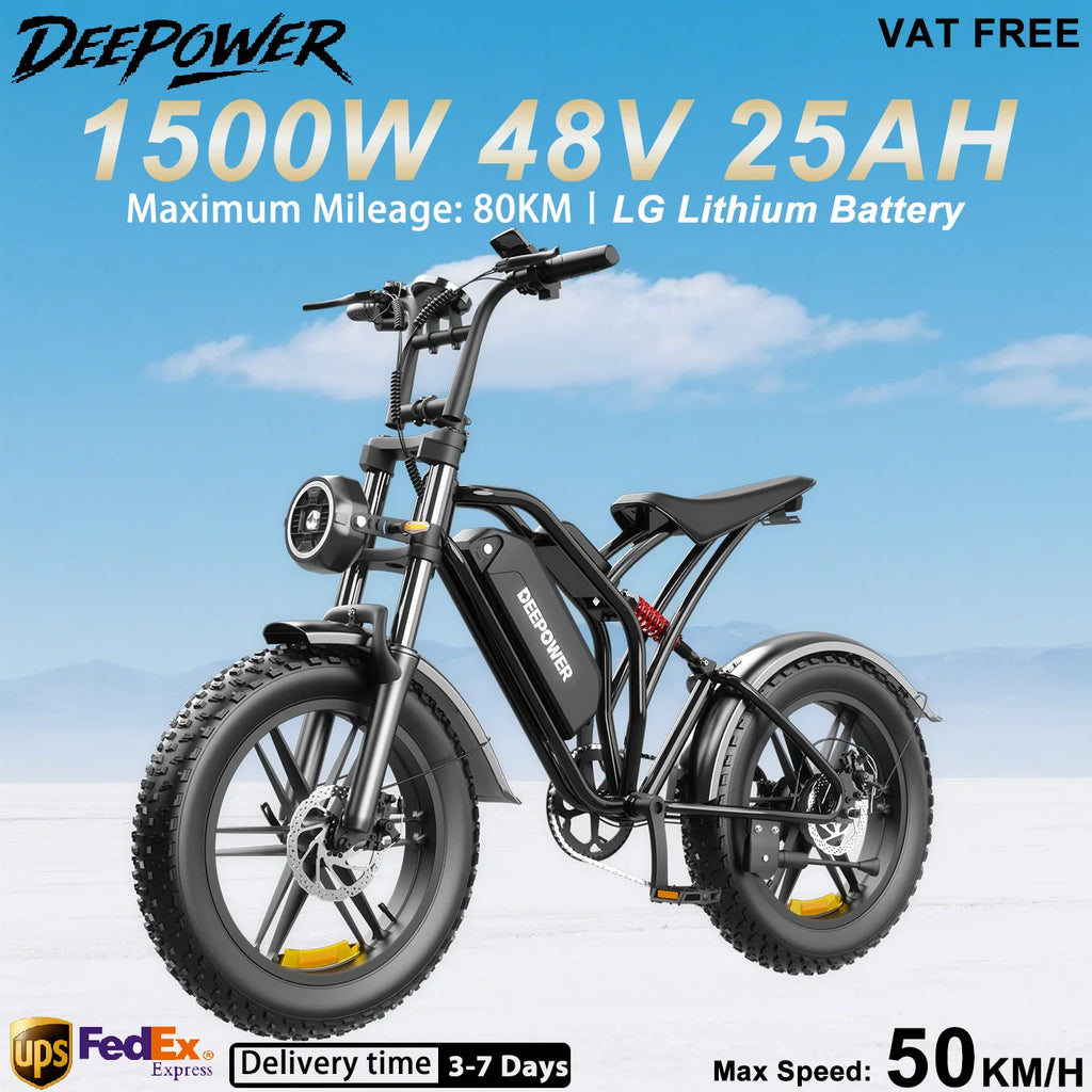 20" 1500W Electric Bike