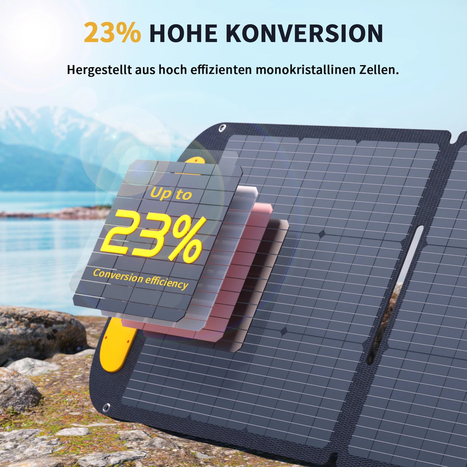 110w Portable Solar Panel