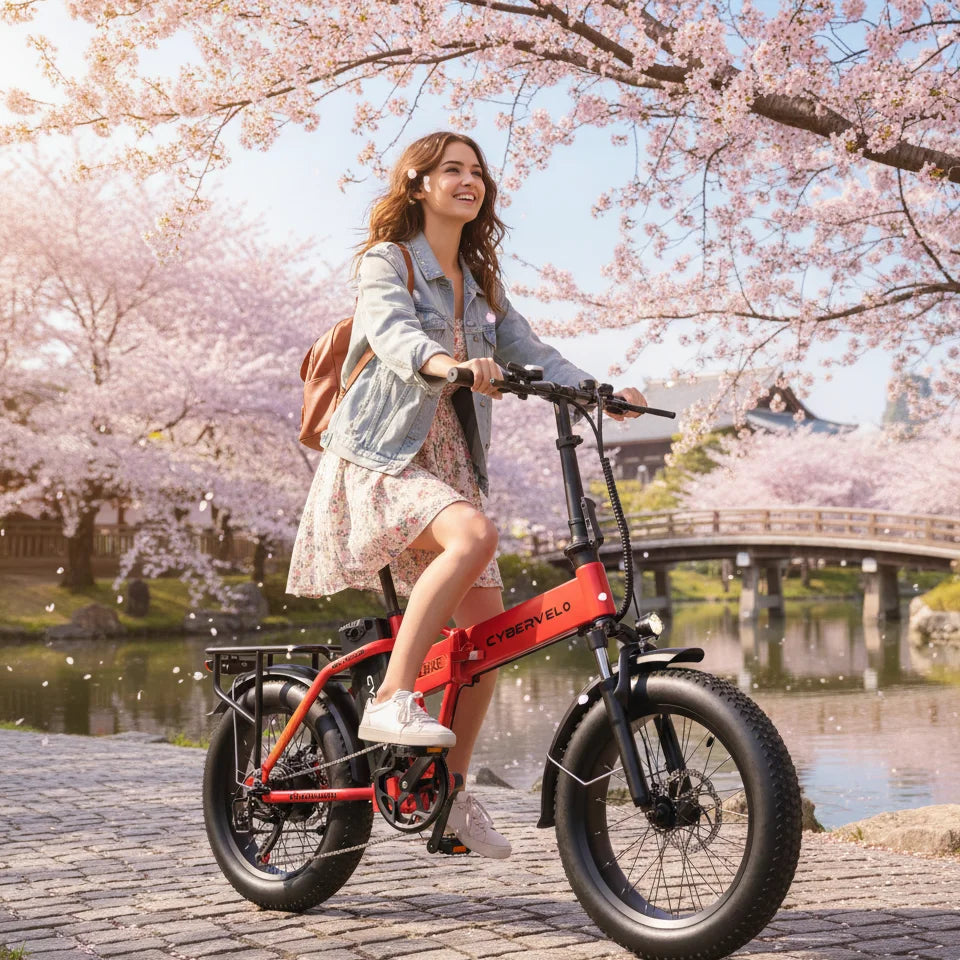 20 Inch Fat Tire Folding Commuter E-Bike