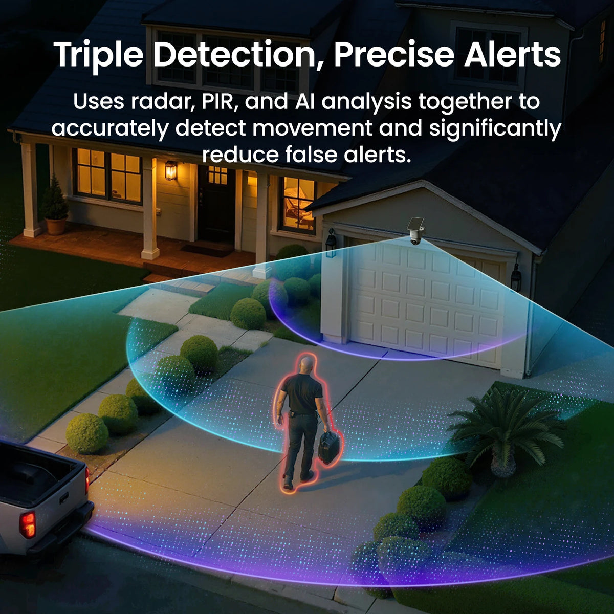 Wireless Outdoors Solar Camera System