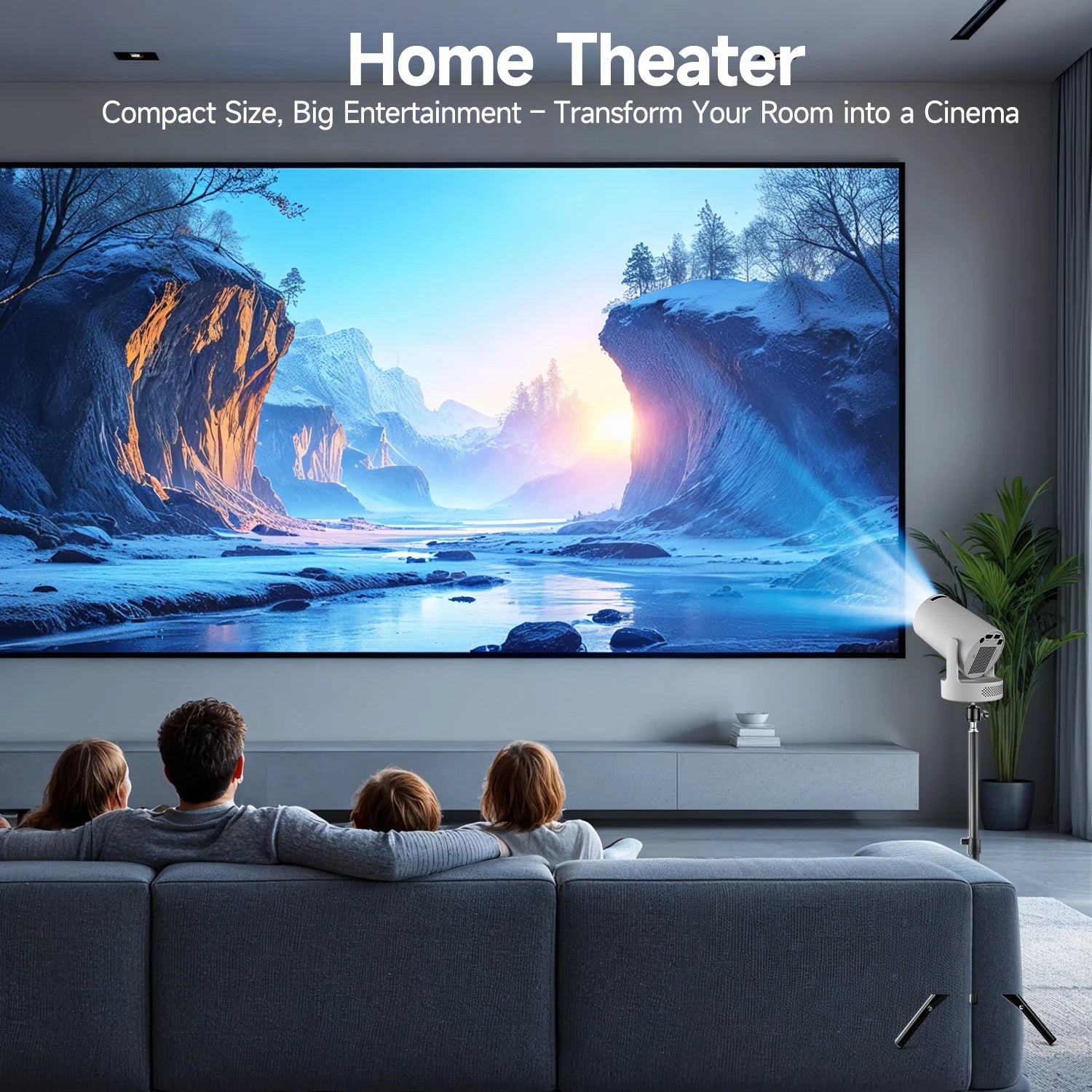 Outdoor Video Home Theater Projector