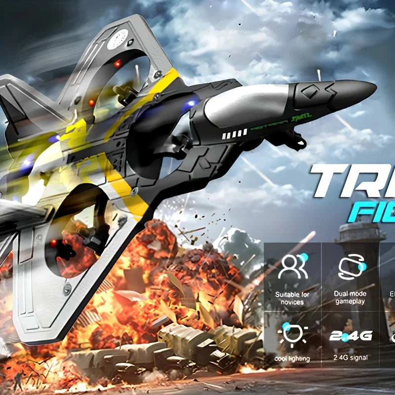 Children's  Remote Control  Fighter Jet With Camera,