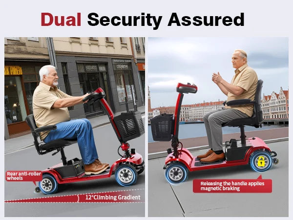 Portable Folding Mobility Scooter for Seniors