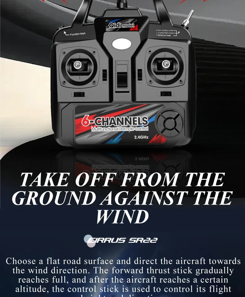 4 Channel Stunt Remote Control Airplane