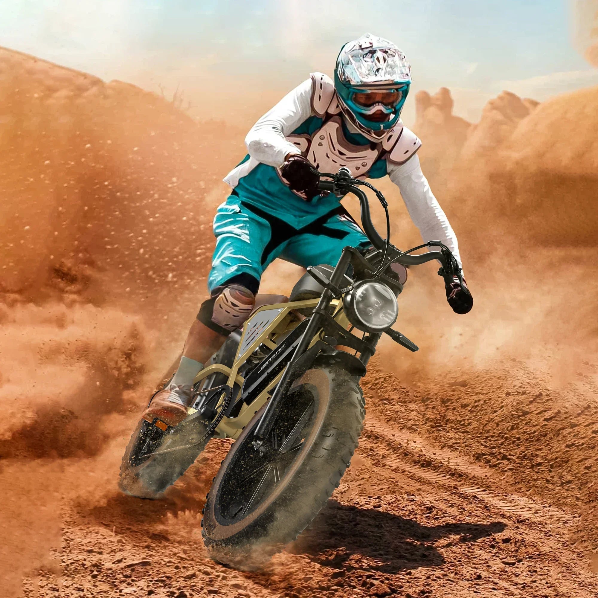 Jansno X70G Adult Electric Bike 750W Motor City ebike Removable Dual Battery: 48v14Ah+48v20Ah 20 inches Fat Tire E-Mountain bike