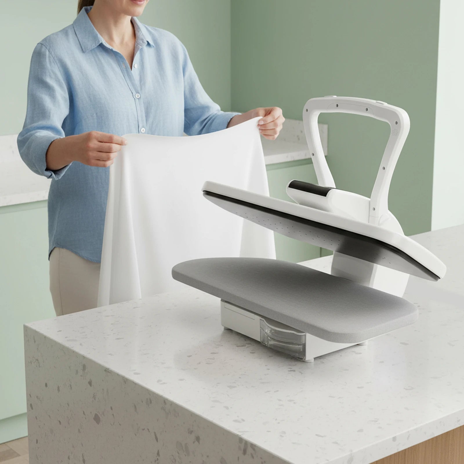 1600w Heavy-Duty Steam Press Machine