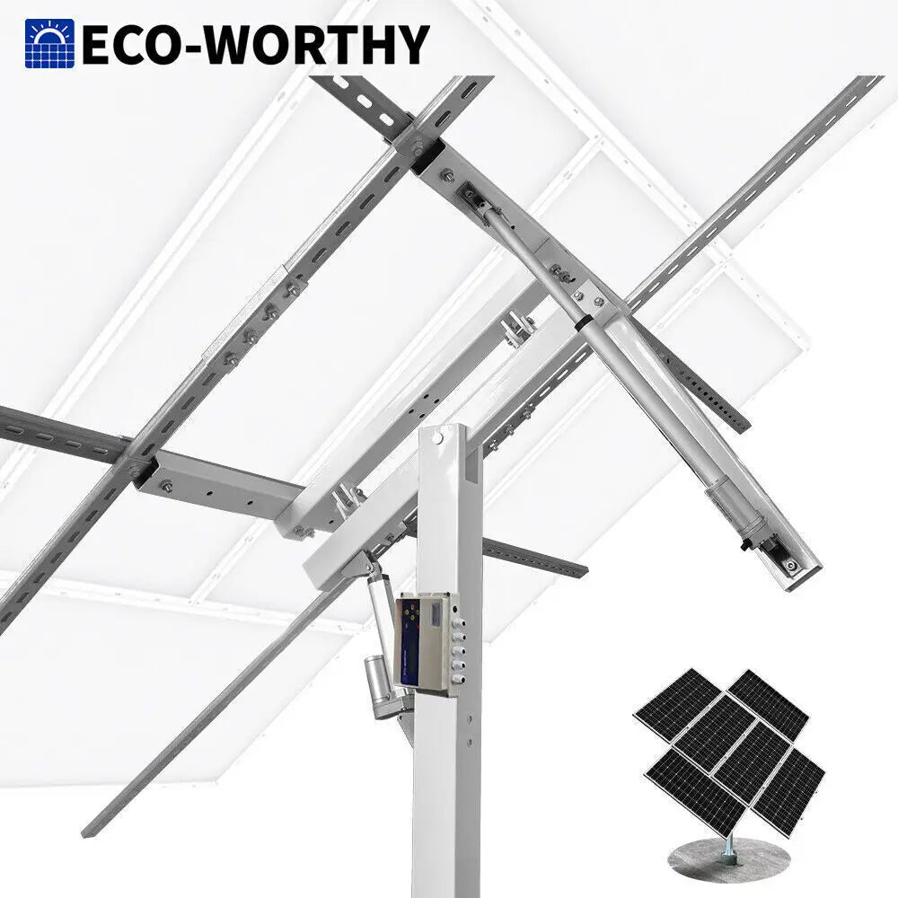 Solar Panel Dual Axis Tracking System