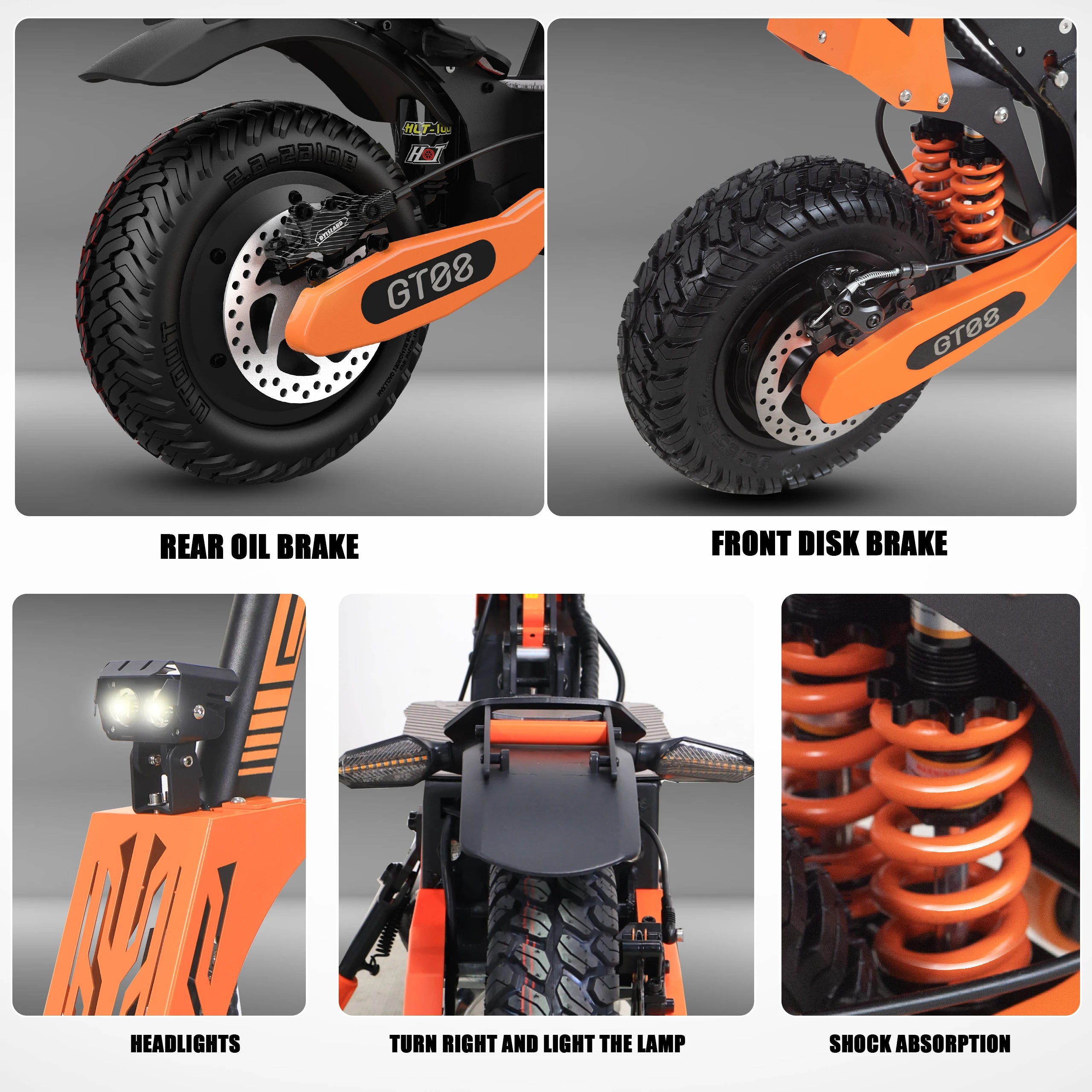 Electric Scooter Dual Motor