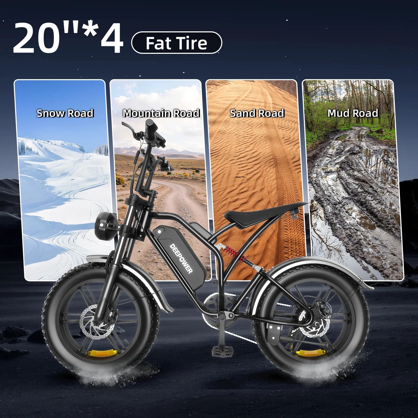 20" 1500W Electric Bike