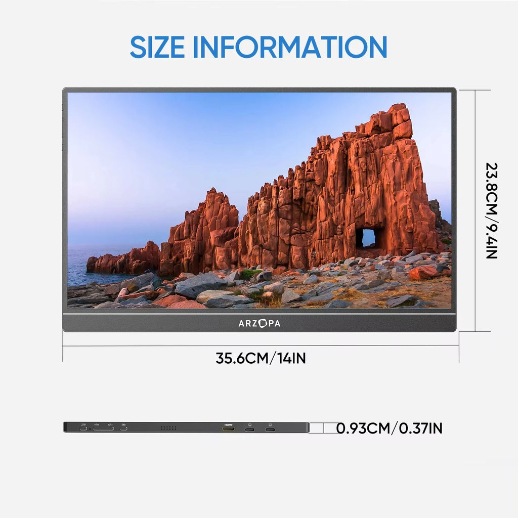 16" Portable Monitor
